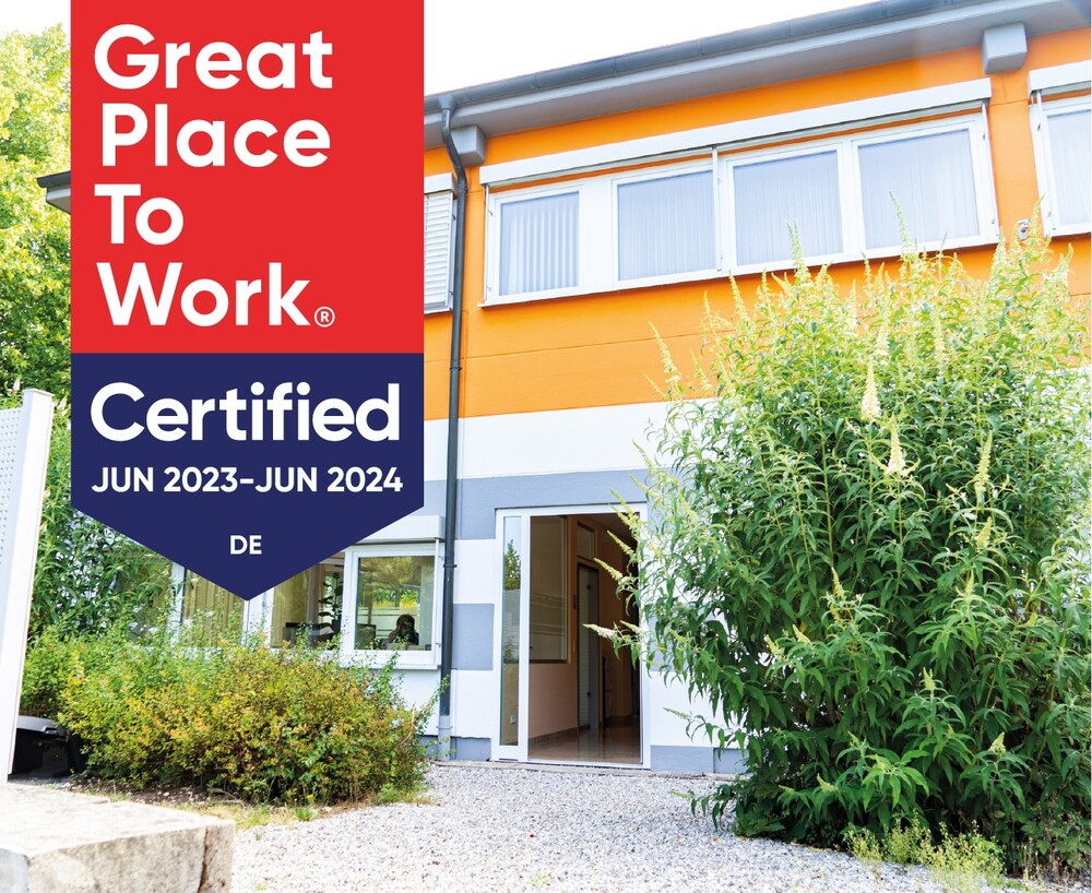 Wir sind als „Great Place to Work“ zertifiziert.