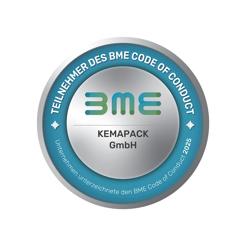 Kemapack setzt auf Verantwortung: BME Code of Conduct anerkannt 
