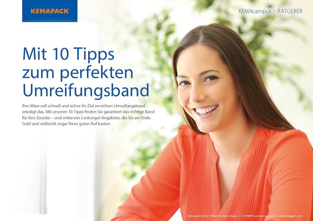 Mit 10 Tipps zum perfekten Umreifungsband