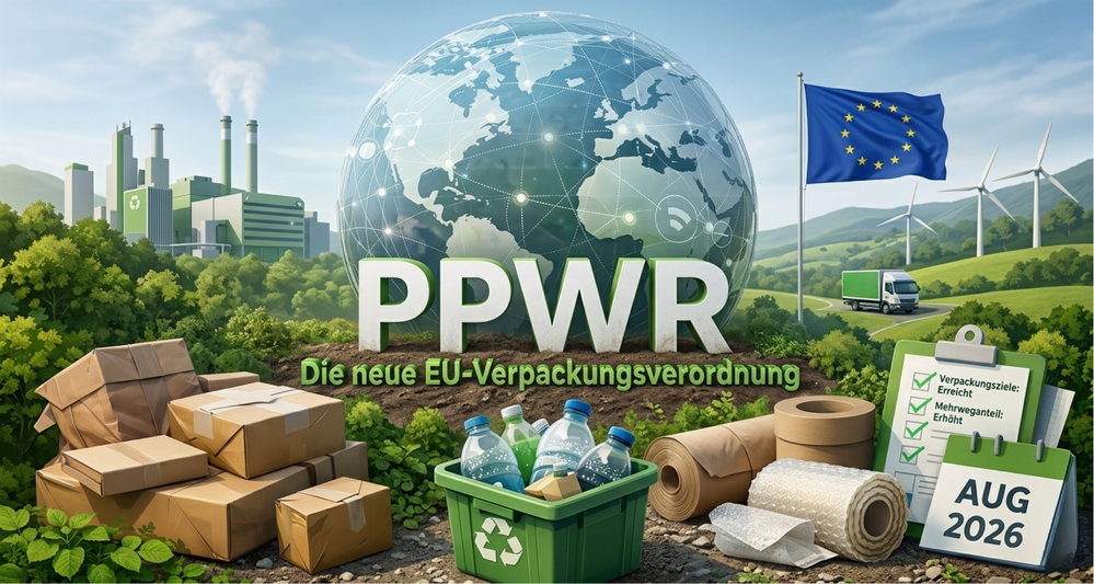 EU-Verpackungsverordnung (PPWR): Was sie für Ihre Ladeeinheitensicherung bedeutet und warum Sie jetzt handeln sollten.