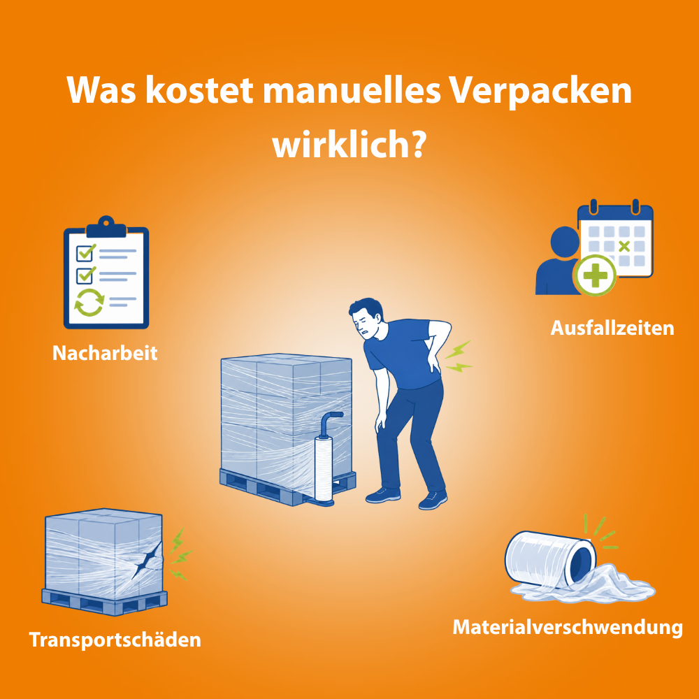 Ergonomie in der Verpackung: Was kostet manuelles Verpacken wirklich? 
