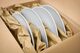 Papierpolstermaschine PMP Teller verpacken