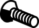 Linsensenkschraube M4x8 1821.027.015