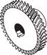 Schneckenrad 1821.062.001