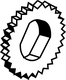 Klinkenrad (Stempel) 2973.100.130