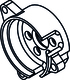 Motorhalter 1832.022.326