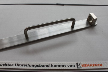 Umreifungshilfe aus Aluminium