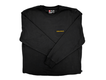 Sweatshirt Herren schwarz