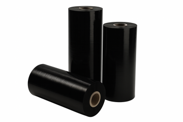 schwarze Strechtfolie