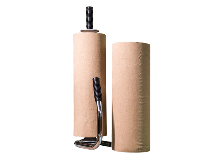 Handstretchpapier auf Abroller