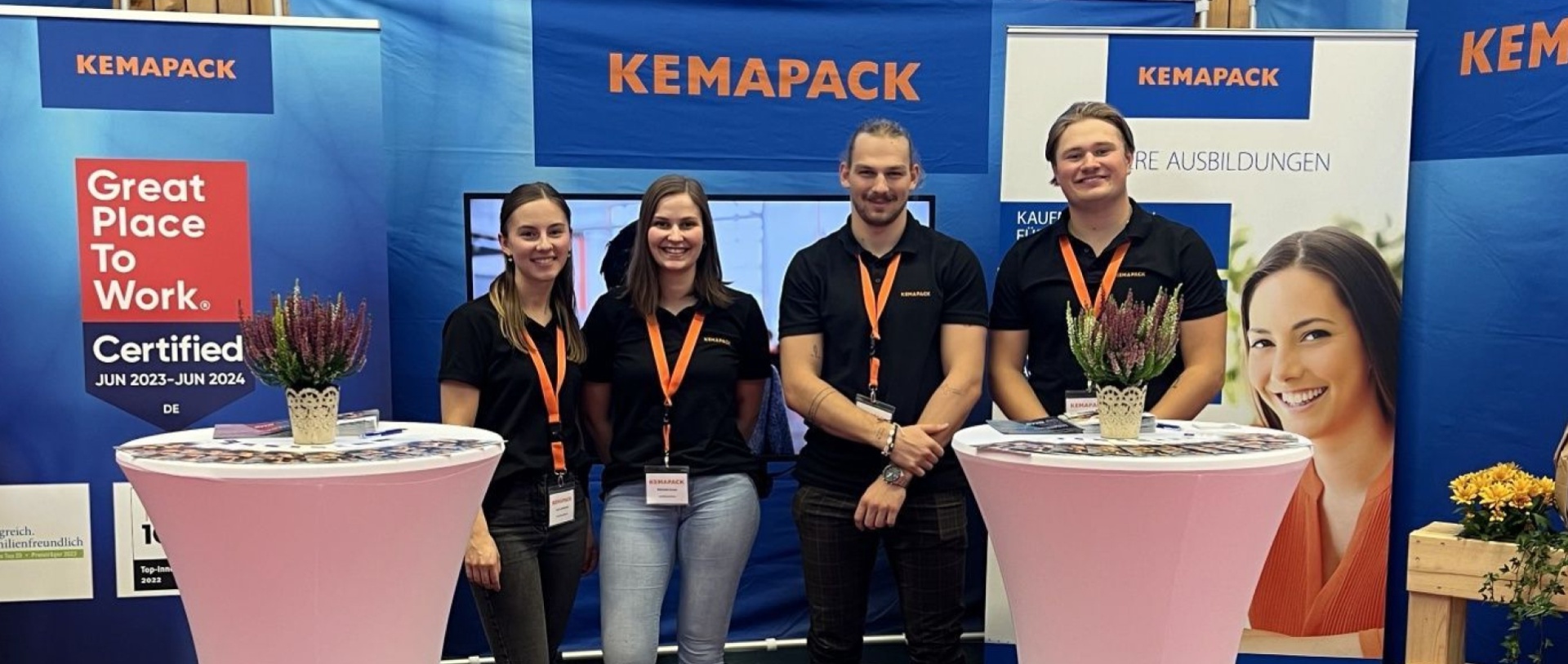 Komm ins Team bei Kemapack! Stellenangebote und Ausbildungsplätze in der Verpackungbranche