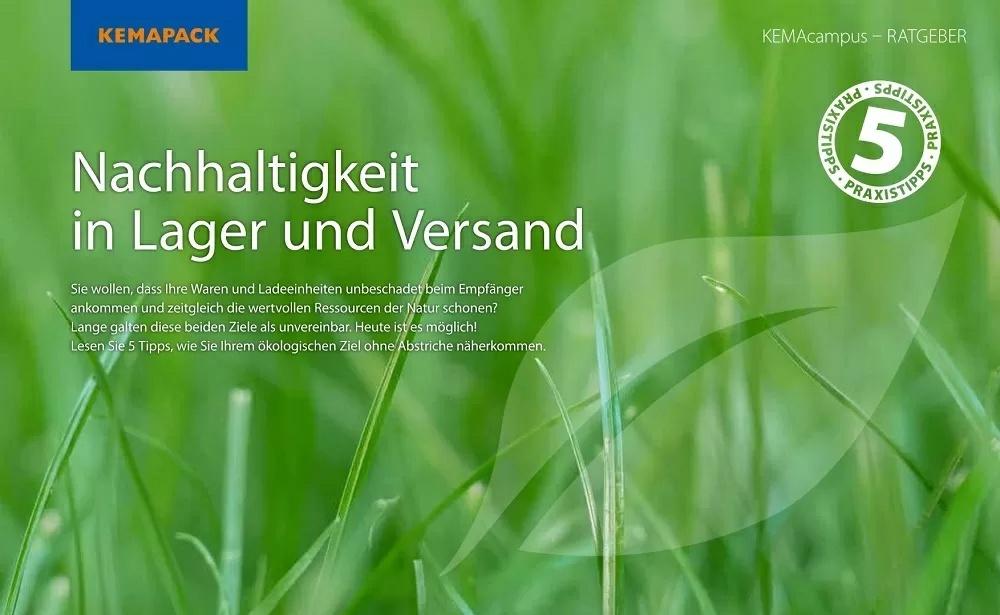 Nachhaltigkeit in Lager und Versand